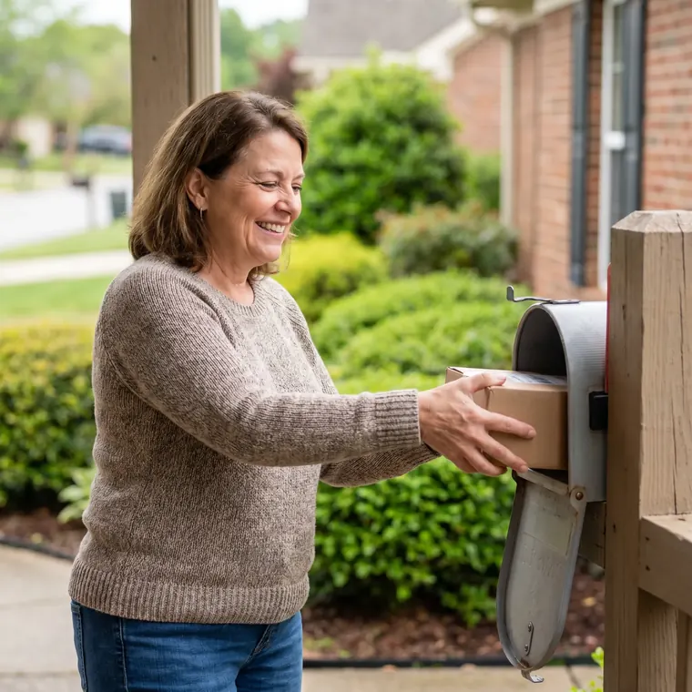 Treatment delivered to her door