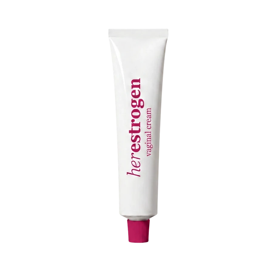 HerEstrogen compounded estradiol vaginal cream, representative packaging