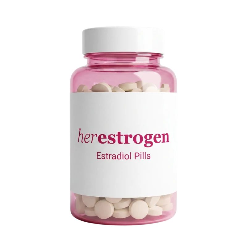 HerEstrogen compounded estradiol capsules, representative packaging